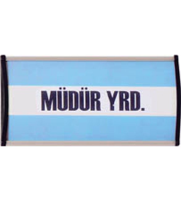Kapı İsimliği Müdür Yrd.